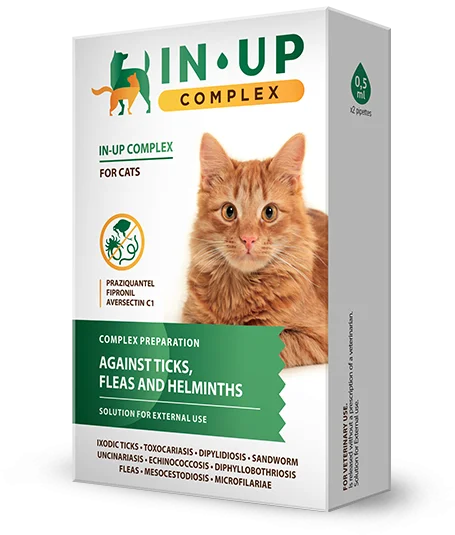 IN-UP complex drops for cats